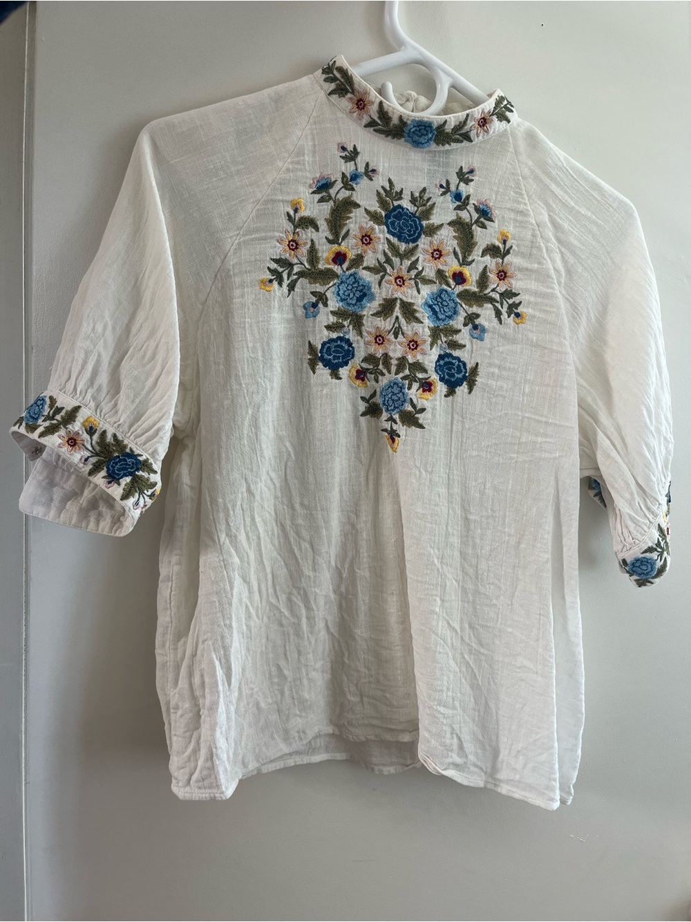 Embroidered women’s top